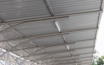 installing Pluckley metal roofing